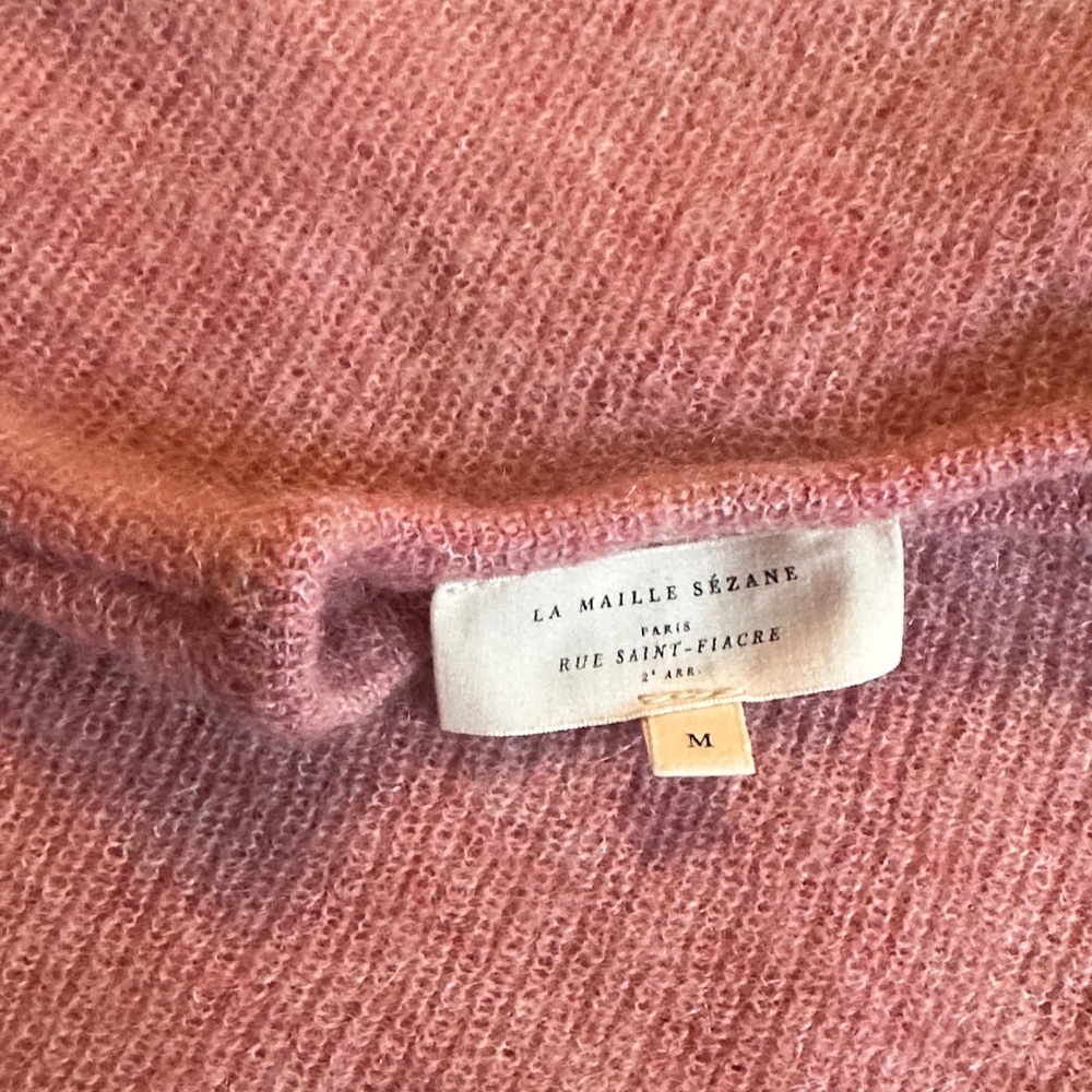 Sezane Gaspard Cardigan - Rose M - Picture 2 of 4